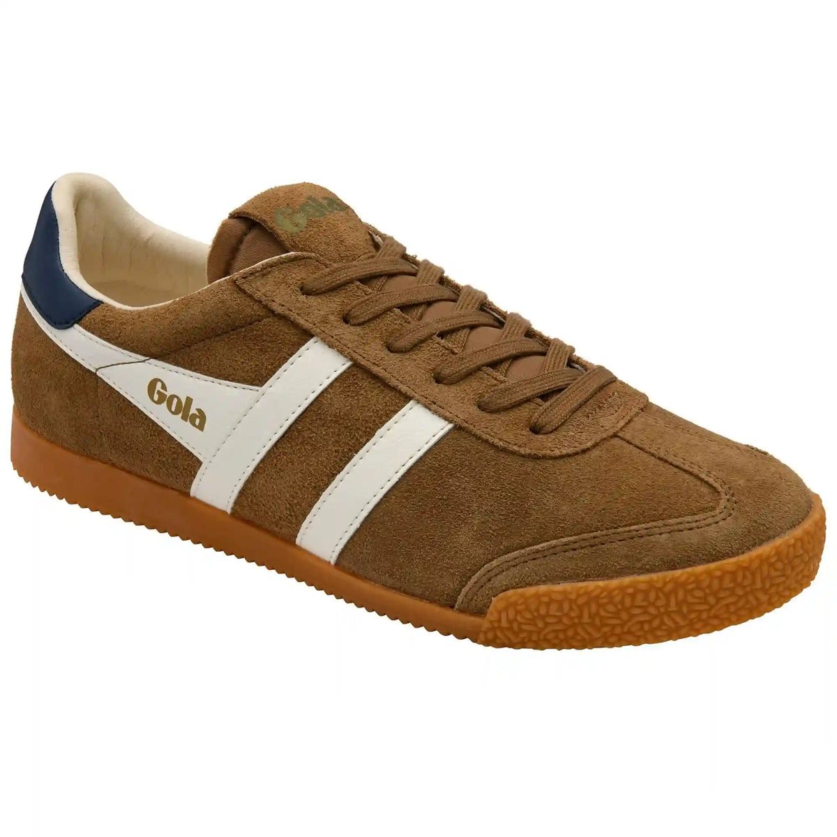 Gola Classics Men's Elan Sneakers - Tobacco/Off White/Navy