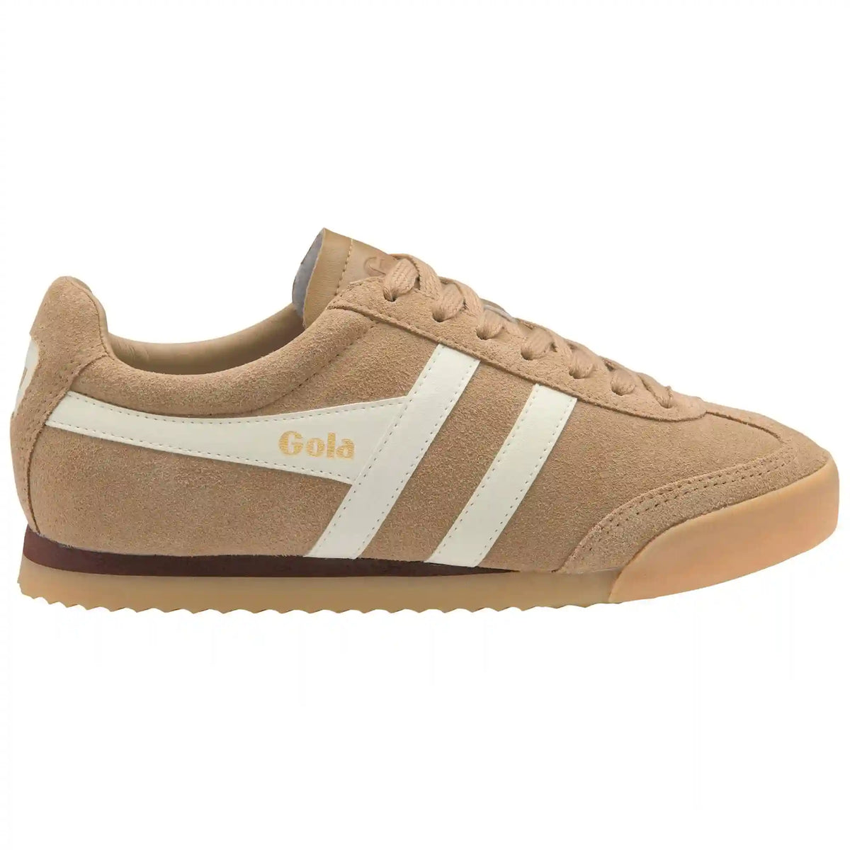 Gola Classics Women's Apollo Sneakers - Light Caramel/Dark Brown/Off White/Gum