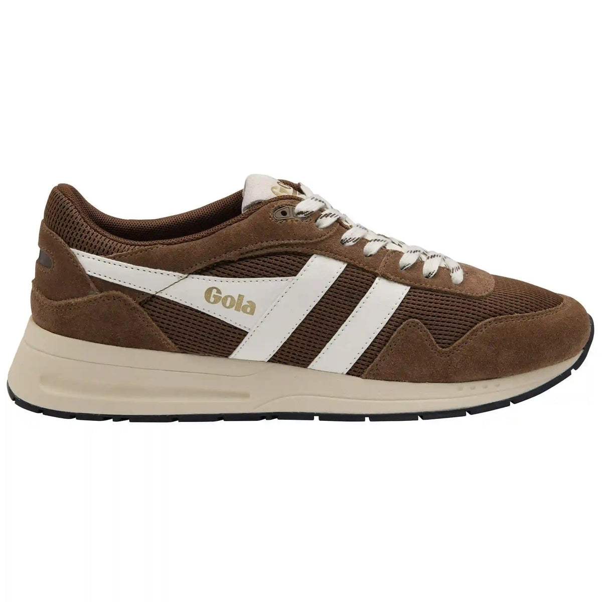 Gola Classics Men's Delta Sneakers - Otter/Off White