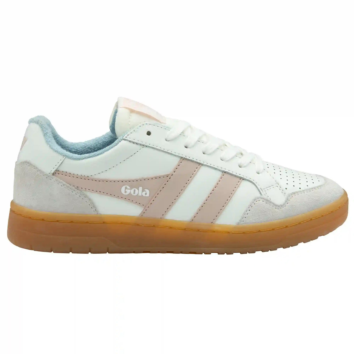 Gola Classics Women's Eagle '86 Sneakers - White/Rose/Air/Gum