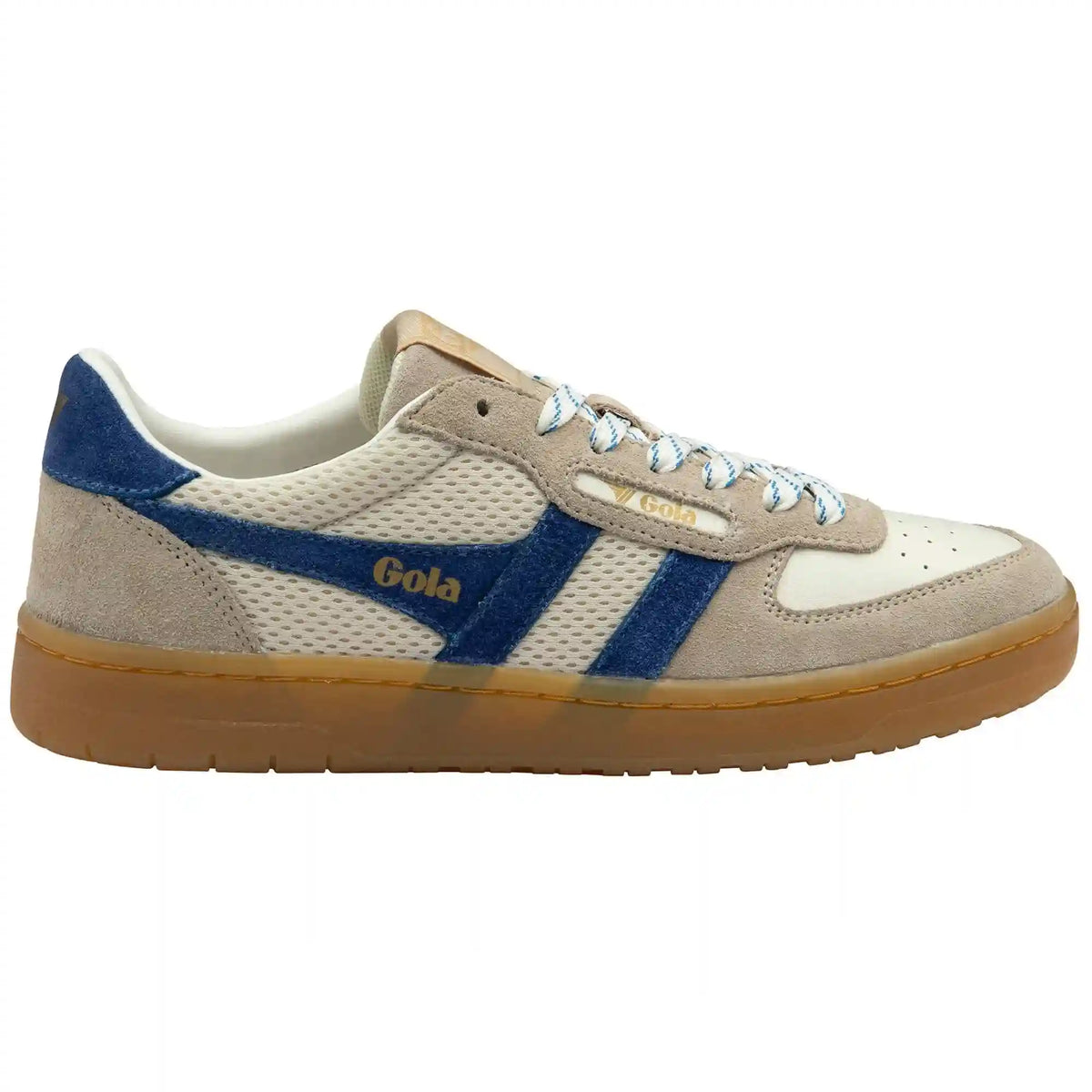 Gola Classics Women's Hawk '83 Sneakers - Off White/Bone/Deep Blue/Gum